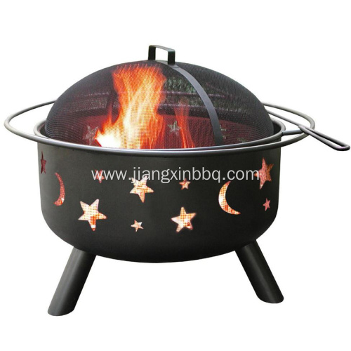 24 in. Sky Stars and Moons Fire Pit